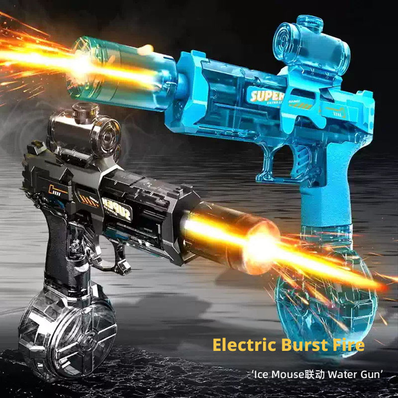 Outdoor Power Wash - Electric Water Guns, Powerful Jets, Automatic