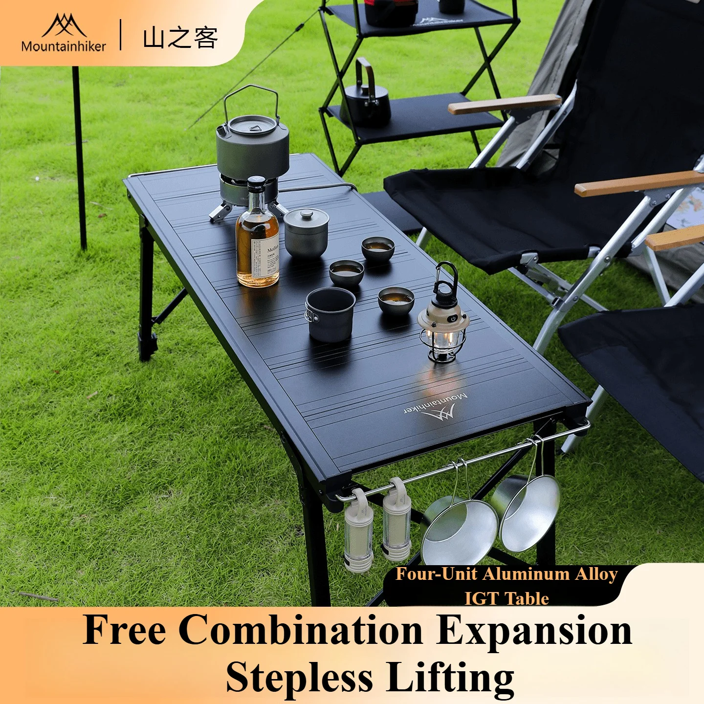 Outdoor Power Heater - Mountainhiker Camping Folding Lift Removable Multi
