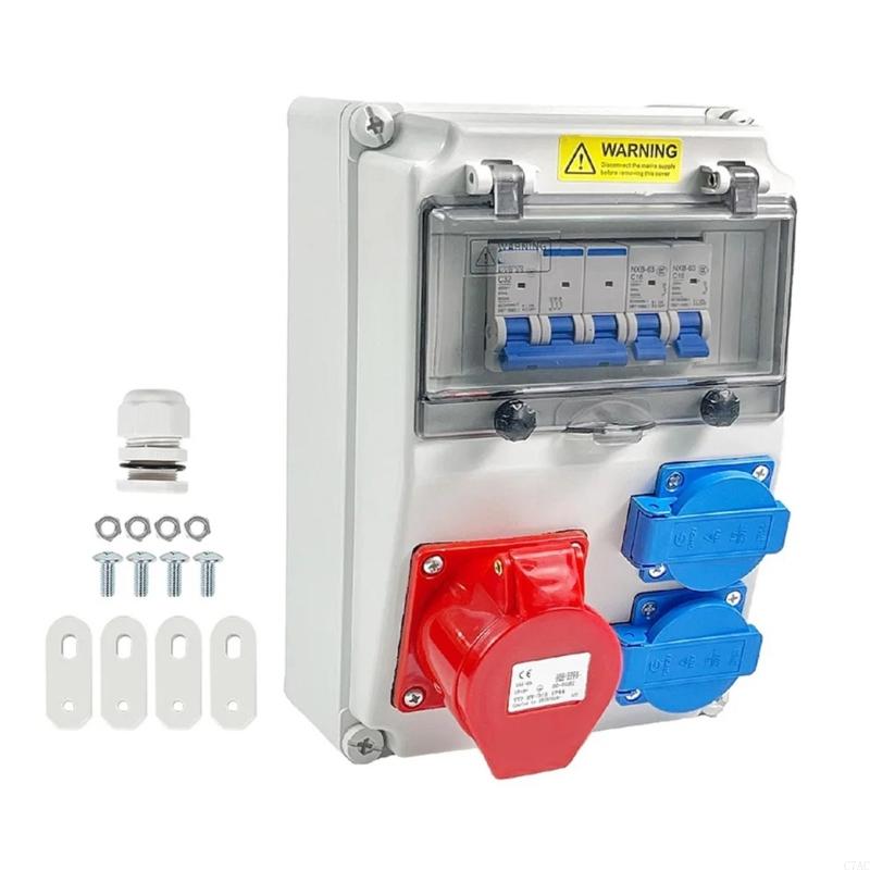 Outdoor Power Outlet Install - Hộp ổ cắm điện tường có