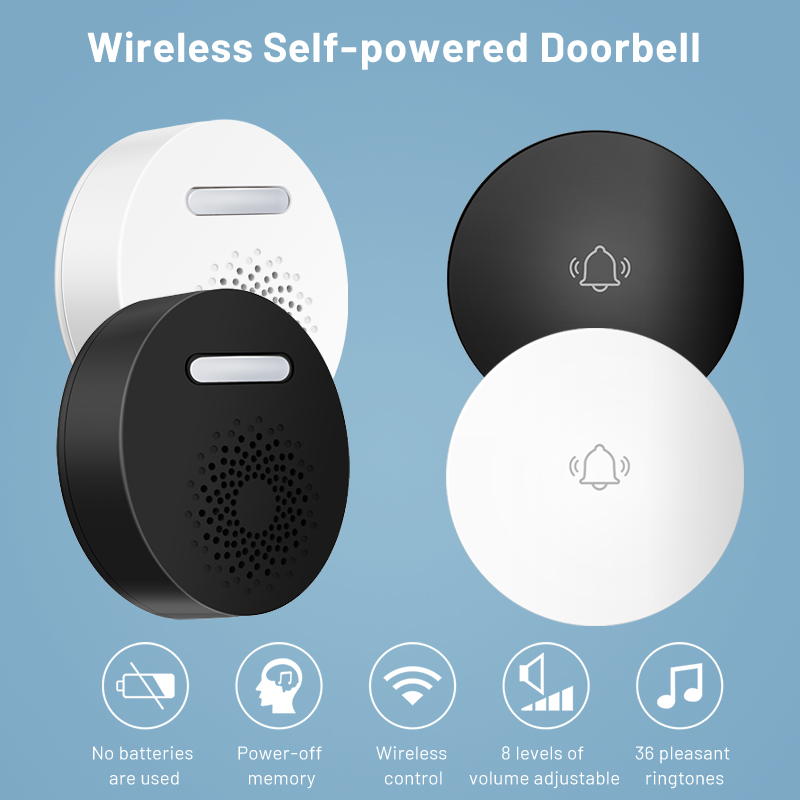 Outdoor Power Wash - Wireless Doorbell No Battery required EU/US