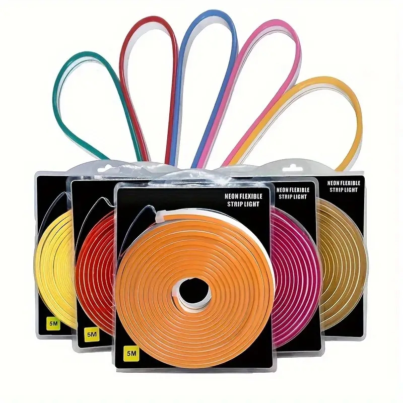Outdoor Power Strip Weatherproof - 1 Roll 12V 196.85in/5M LED Flexible