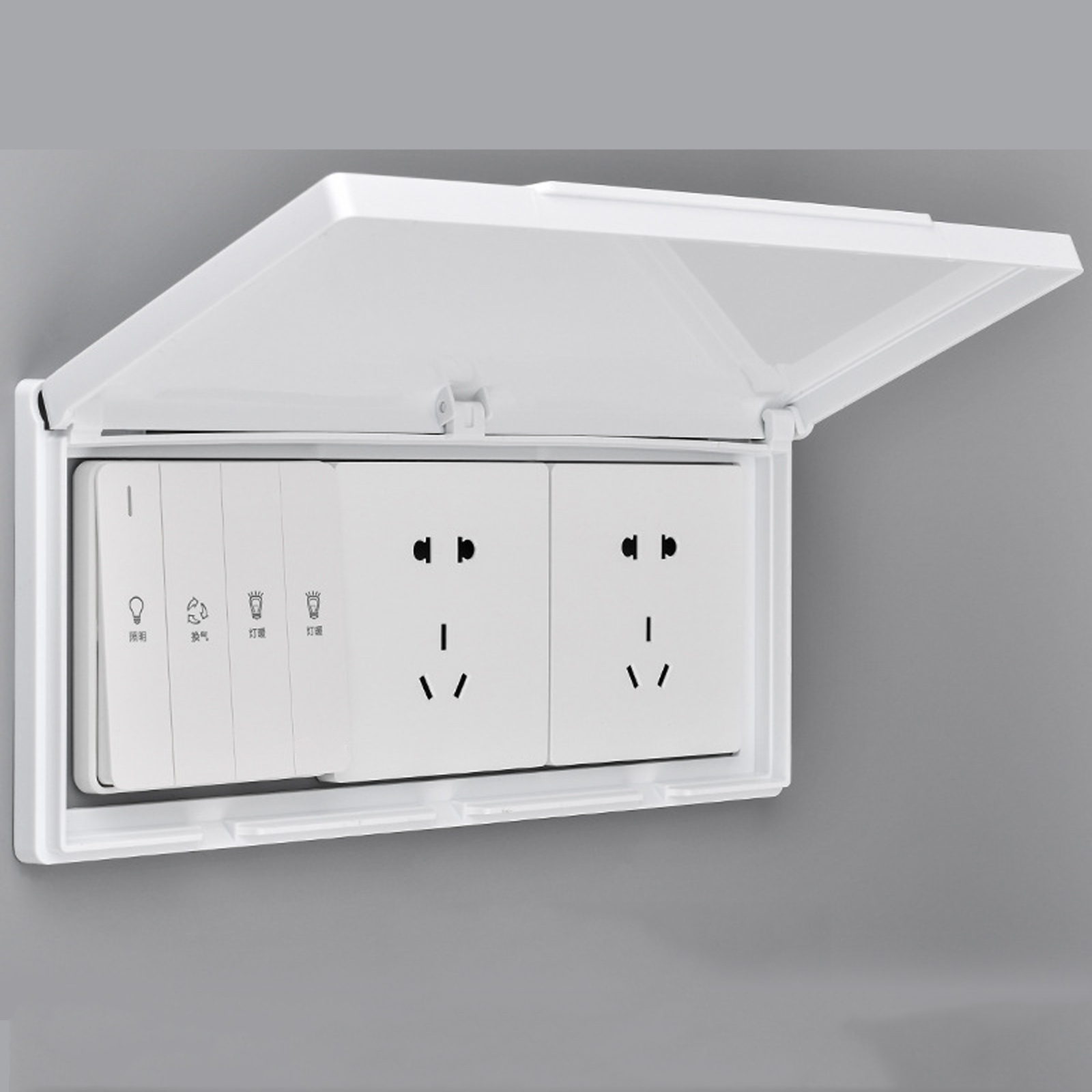 3 Gang Waterproof Outlet Cover - đánh giá và giá Outdoor Power Outlet Cover