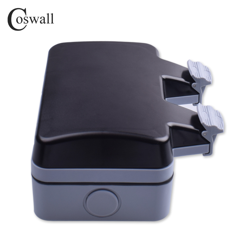 Coswall IP66 Chống Chịu Thời T - đánh giá và giá Outdoor Power Outlet Weatherproof