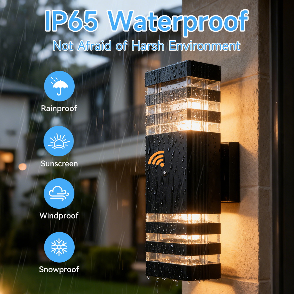 Sensor Light Outdoor Wall Lamp - đánh giá và giá Outdoor Power Outlet Weatherproof