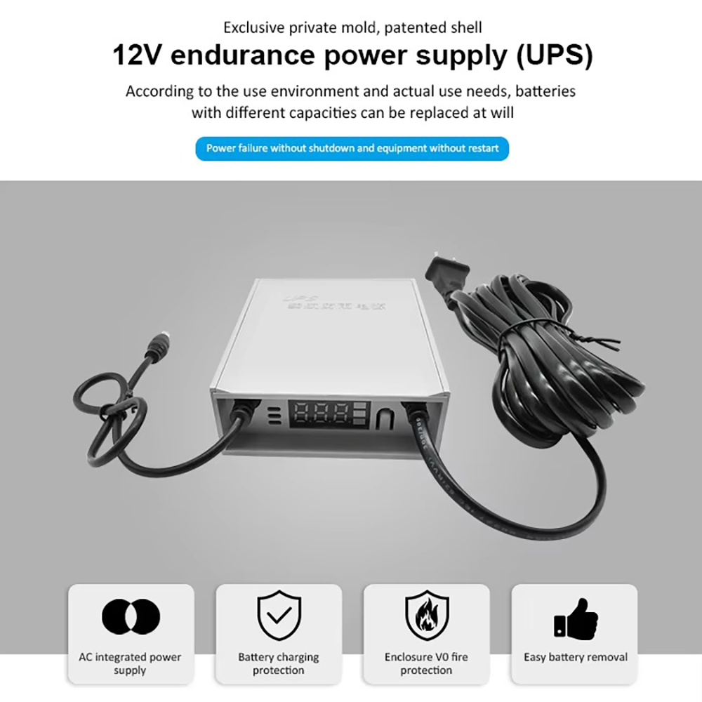 DIFANG 5400mAh UPS Power Adapt - đánh giá và giá Outdoor Uninterruptible Power Supply