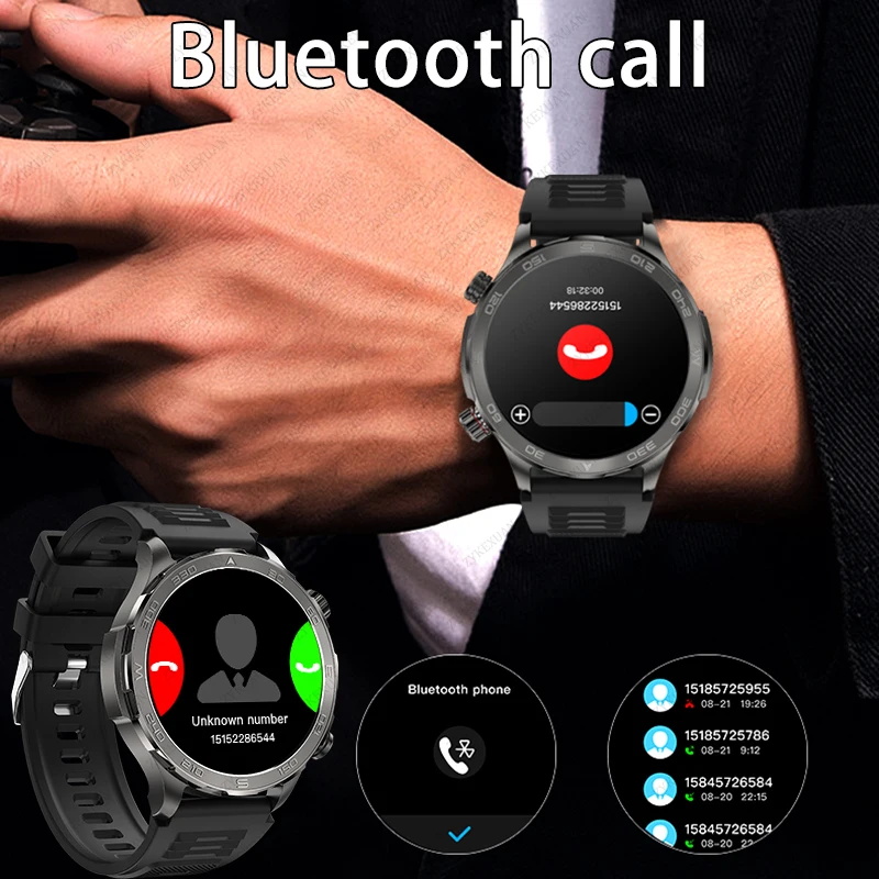 New GPS Track Smart Watch Men  - đánh giá và giá Outdoor Power Hours