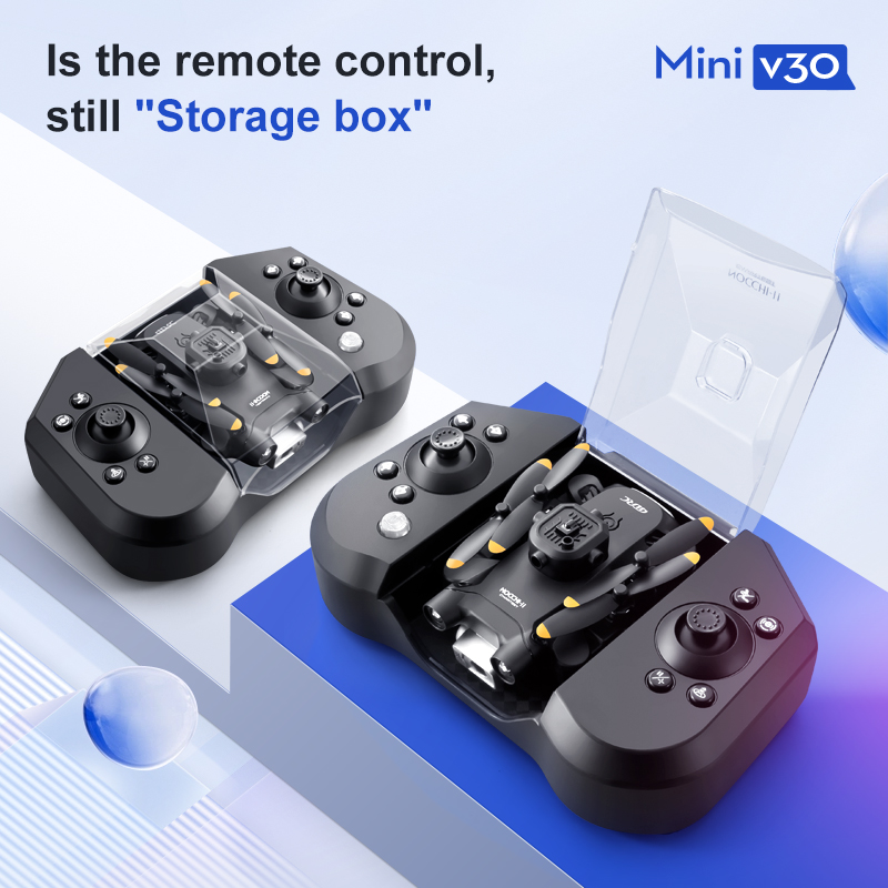 Mini V30 WiFi FPV Drone With 4 - đánh giá và giá Outdoor Power Box
