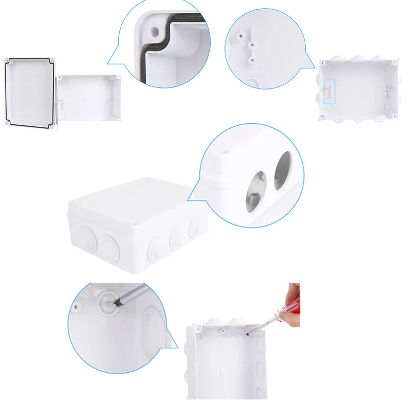 Outdoor waterproof power box A - đánh giá và giá Outdoor Power Outlet Box