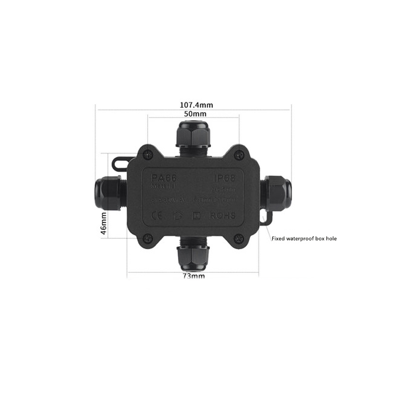 IP68 Outdoor Waterproof Juncti - đánh giá và giá Outdoor Power Junction