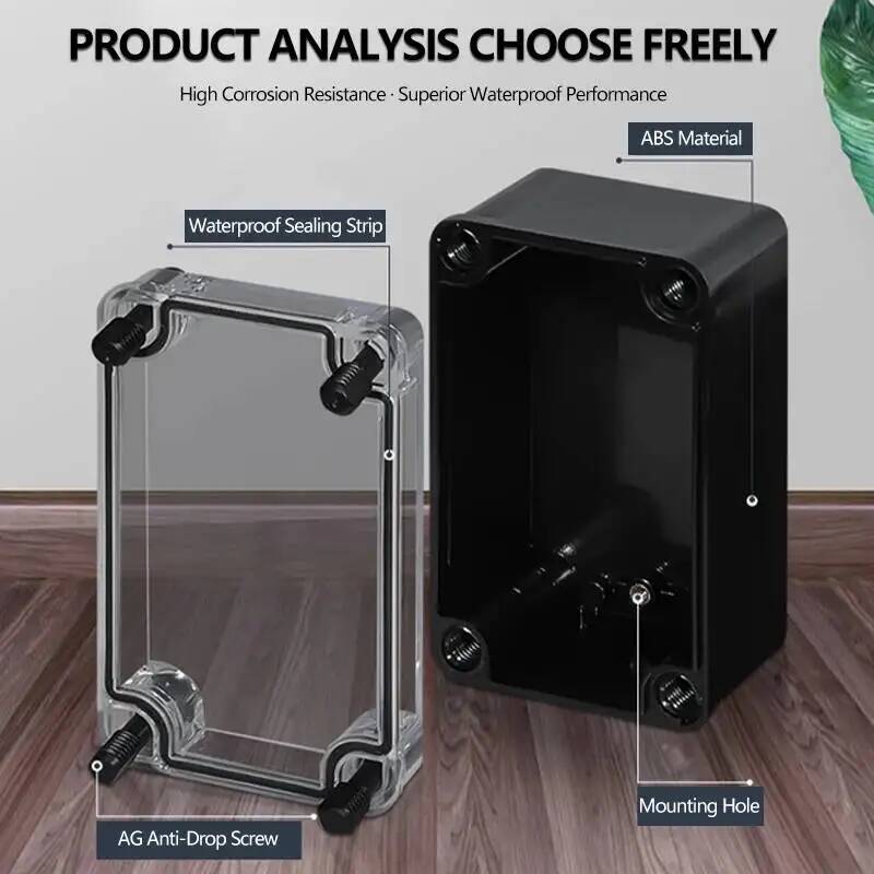 2pcs Transparent Cover Waterpr - đánh giá và giá Outdoor Power Box
