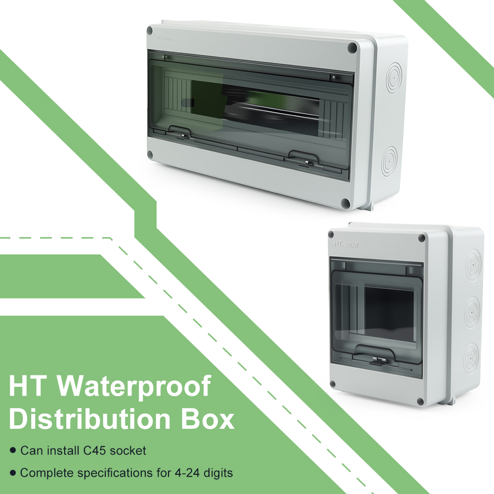 HT Series Waterproof Distribut - đánh giá và giá Outdoor Power Outlet Box