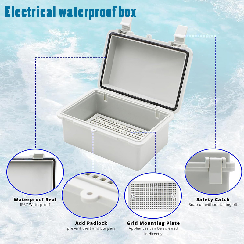 IP66 Waterproof Power Electric - đánh giá và giá Outdoor Power Outlet Box