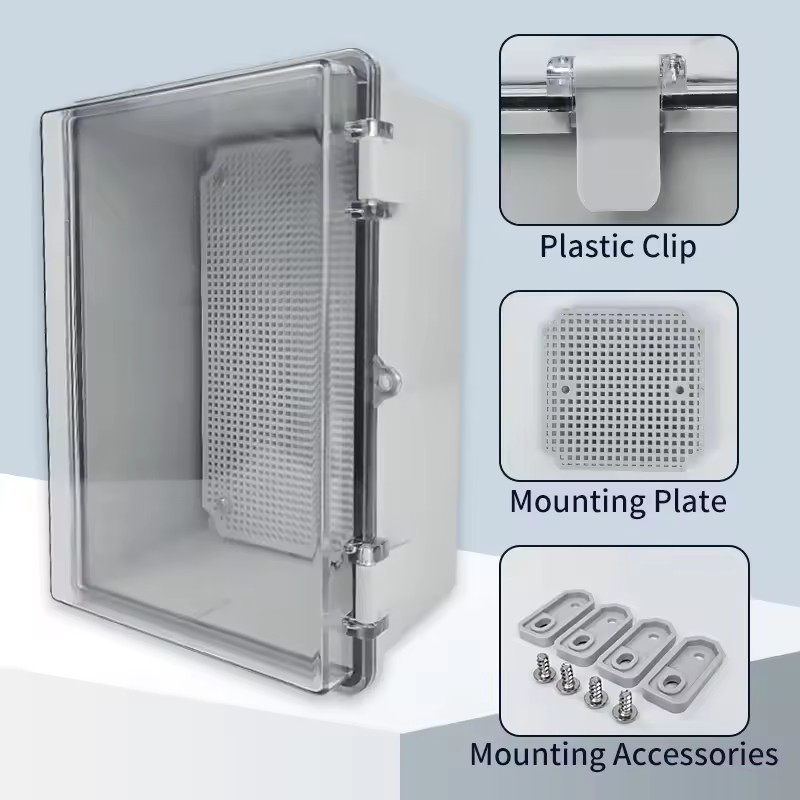 IP66 Electrical Plastic Enclos - đánh giá và giá Outdoor Power Outlet Box