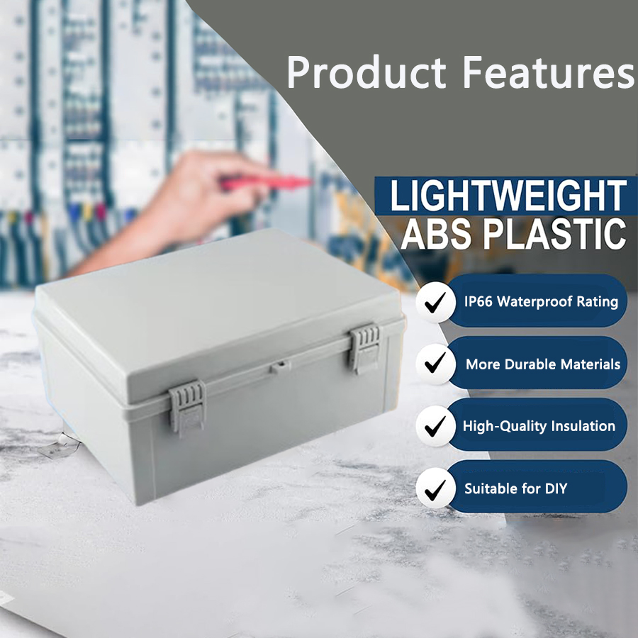 IP66 Electrical Plastic Enclos - đánh giá và giá Outdoor Power Outlet Box
