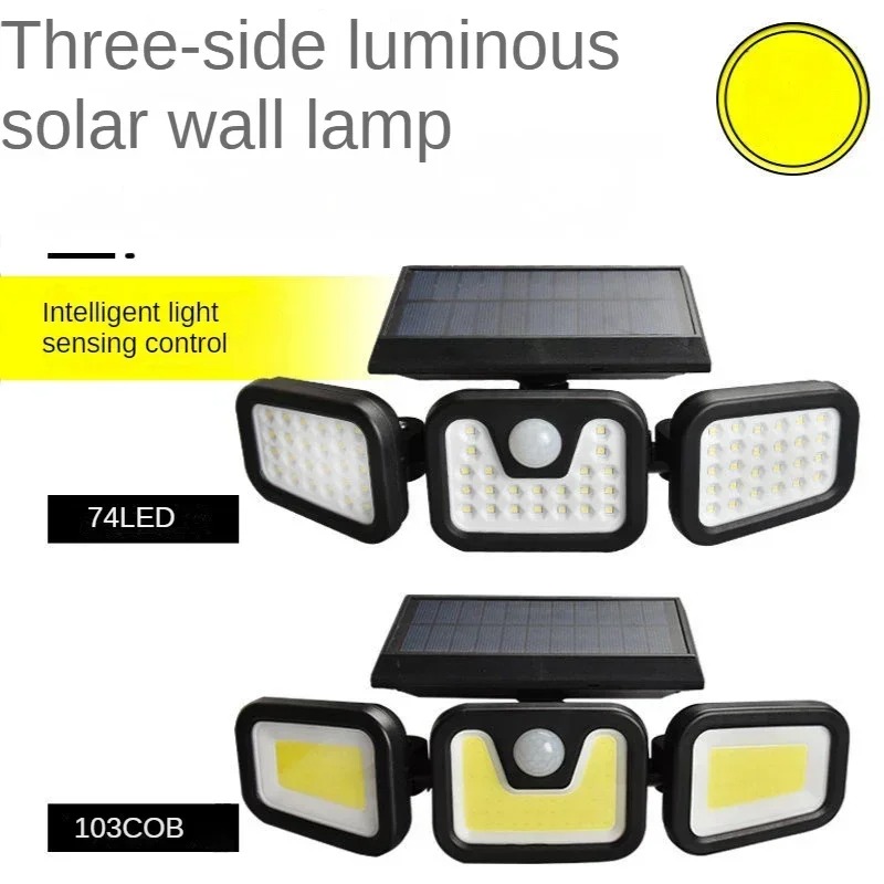 3 Mode LED Solar Light PIR Mot - đánh giá và giá Outdoor Power Garage