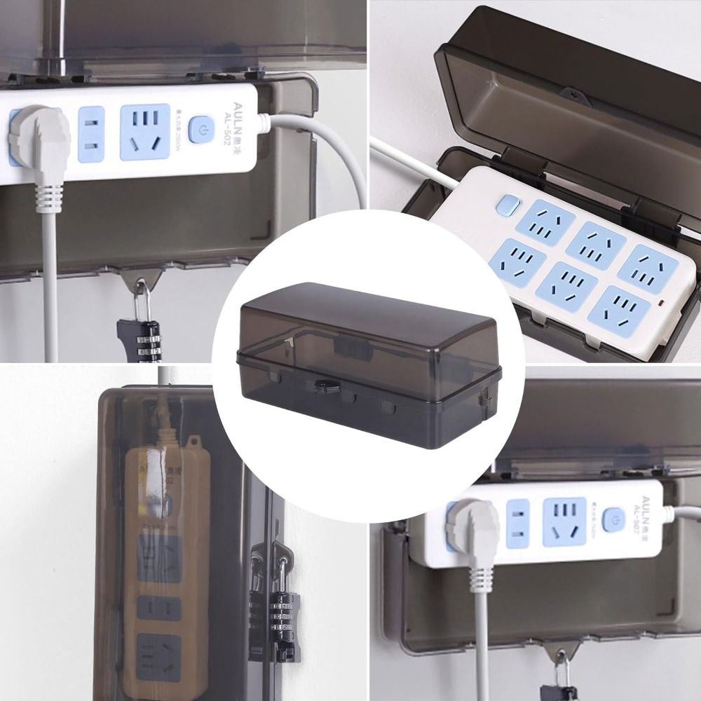 Durable Plastic Plug Box Anti- - đánh giá và giá Outdoor Power Outlet Weatherproof