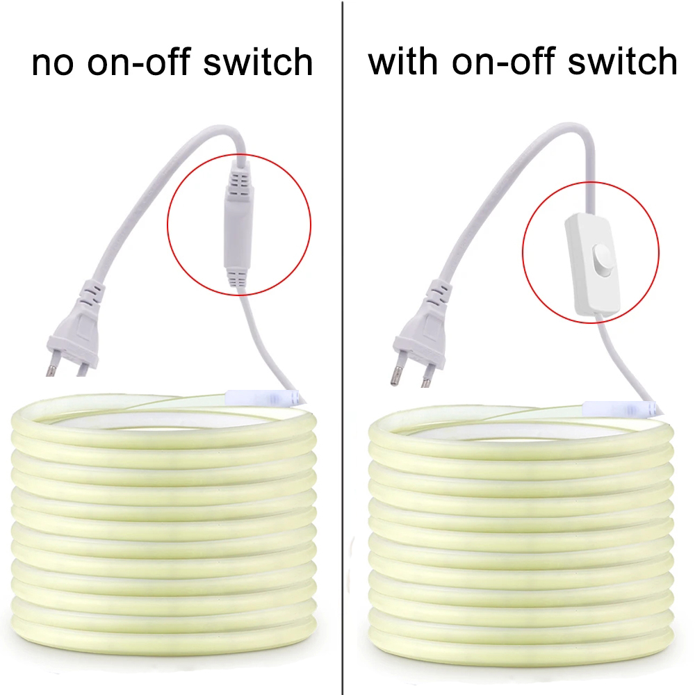 220V Led Strip with ON/OFF Swi - đánh giá và giá Outdoor Power Strip Weatherproof