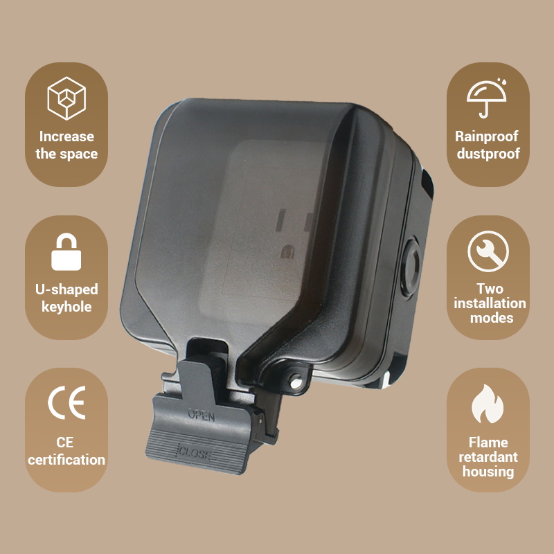 Avoir IP66 Wall Waterproof Soc - đánh giá và giá Outdoor Power Rack