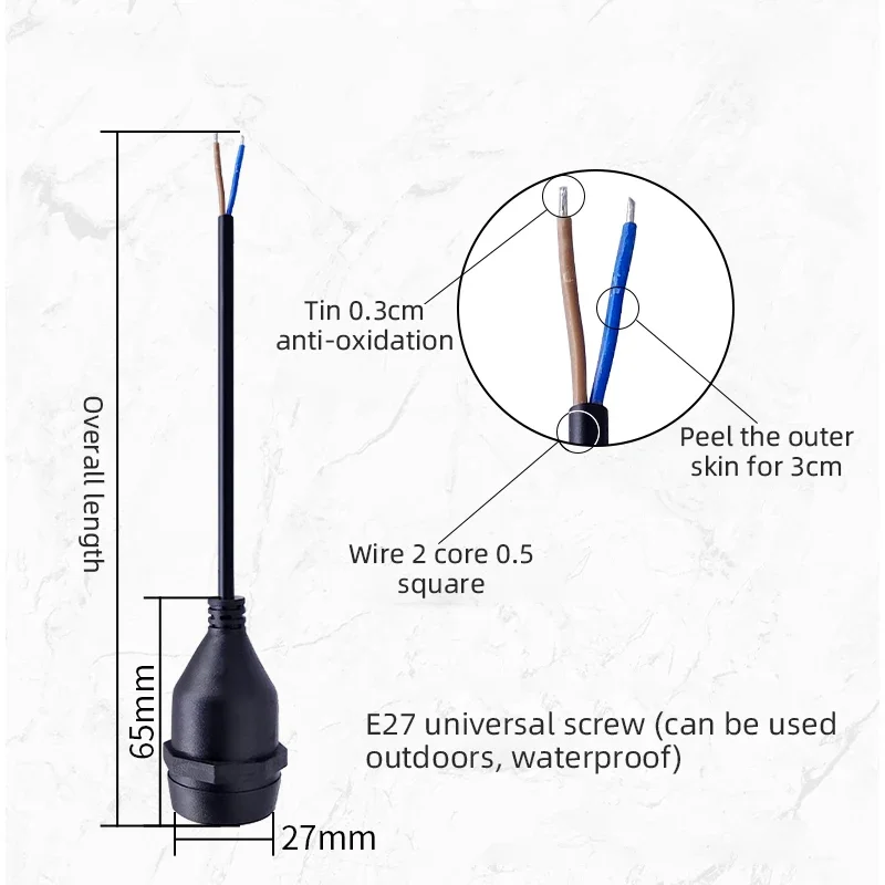 Universal E27 Lamp Head Power  - đánh giá và giá Outdoor Power Rack