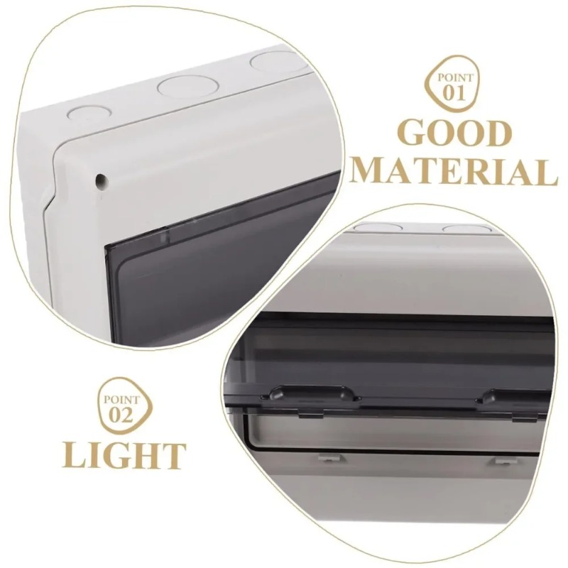 Hot Sale Junction Wire Box 12  - đánh giá và giá Outdoor Power Outlet Box