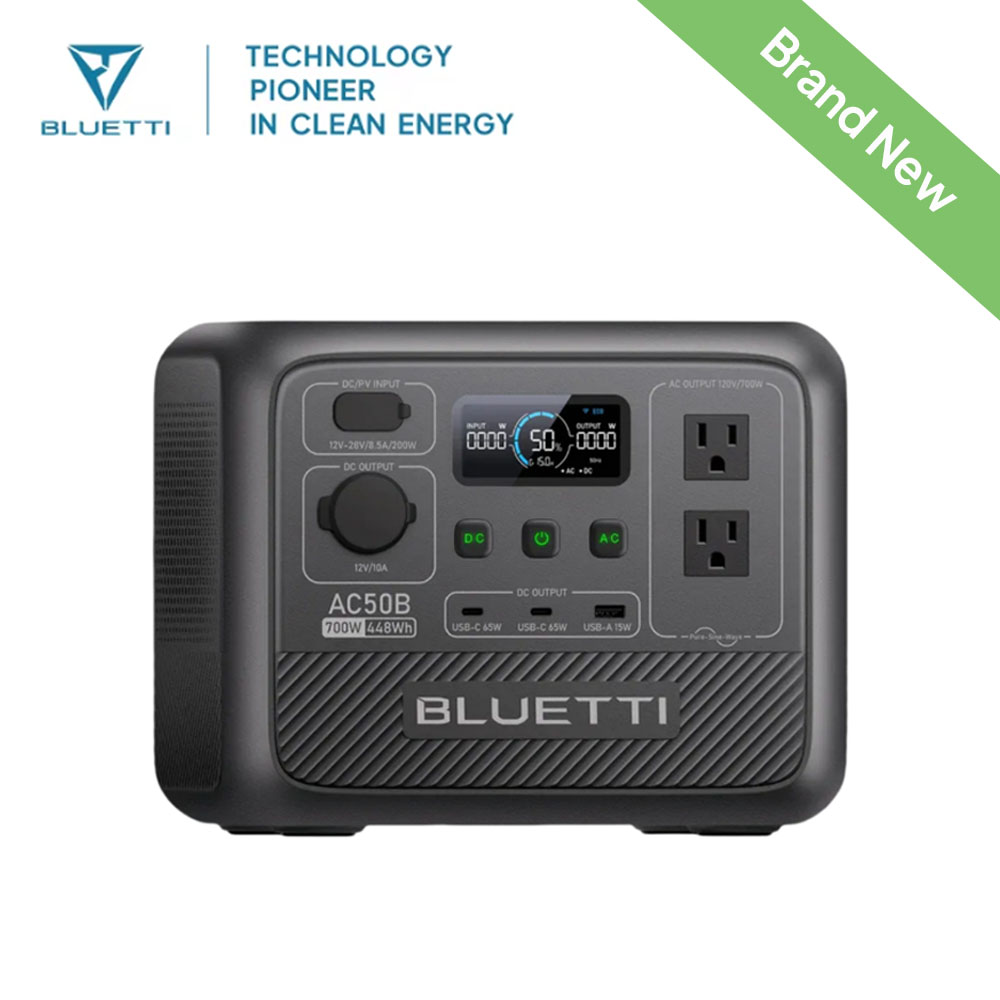 BLUETTI AC50B Portable Power S - đánh giá và giá Outdoor Power Wash