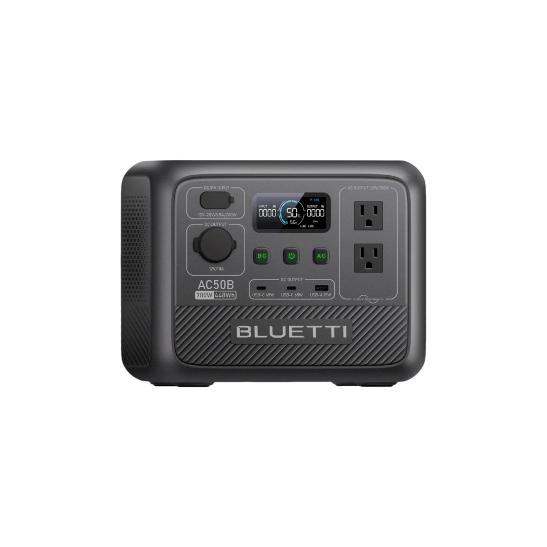 BLUETTI AC50B Portable Power S - đánh giá và giá Outdoor Power Wash