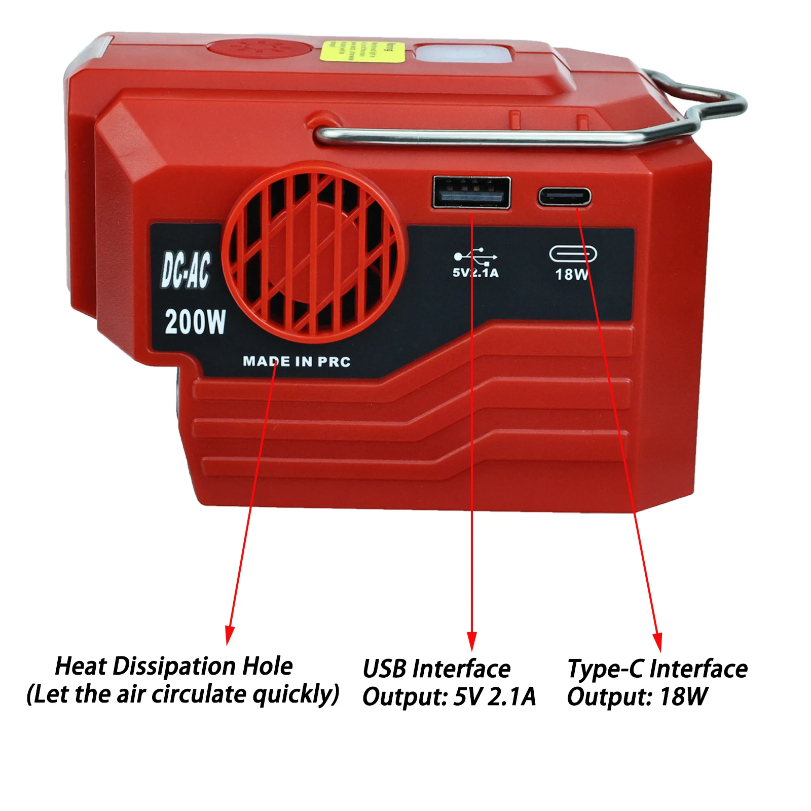 200W Portable Power Inverter 1 - đánh giá và giá Outdoor Power Inverter
