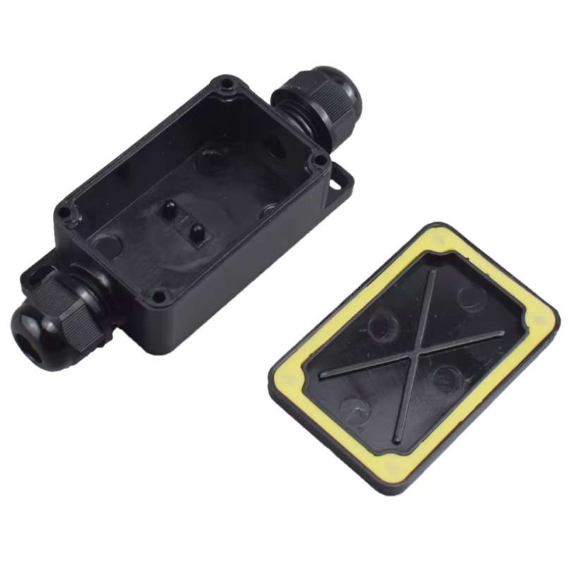 Waterproof Junction Box 2 Way  - đánh giá và giá Outdoor Power Outlet Box