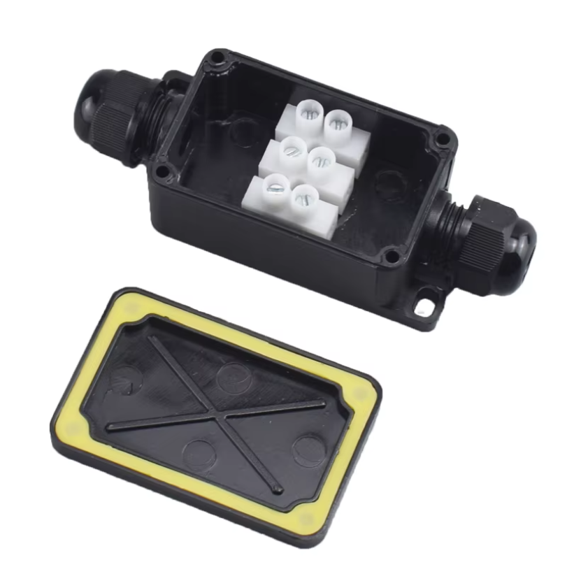 Waterproof Junction Box 2 Way  - đánh giá và giá Outdoor Power Outlet Box