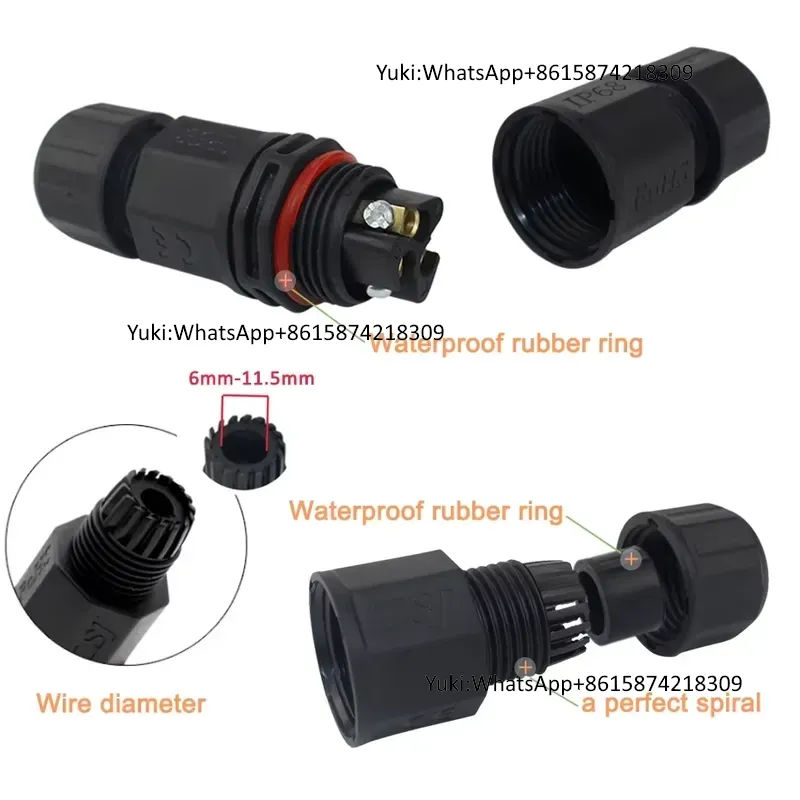 IP68 Waterproof Cable T Tap El - đánh giá và giá Outdoor Power Junction