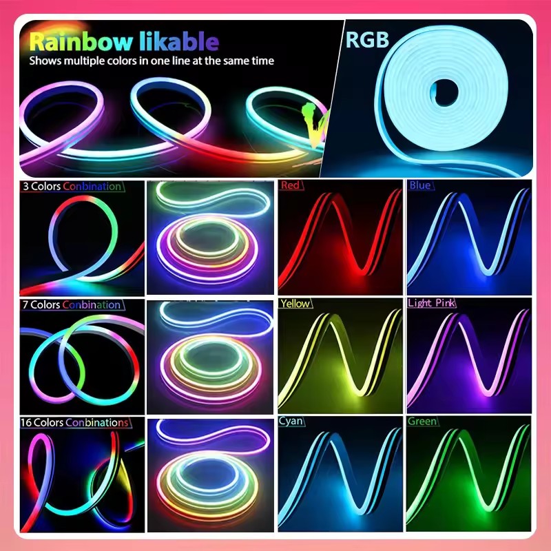 24V Addressable Neon Led Ribbo - đánh giá và giá Outdoor Power Strip Weatherproof