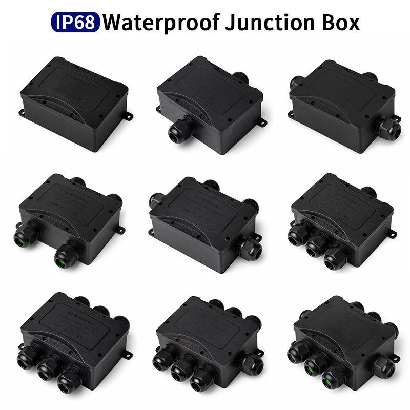 IP68 Waterproof Junction Box 2 - đánh giá và giá Outdoor Power Outlet Box