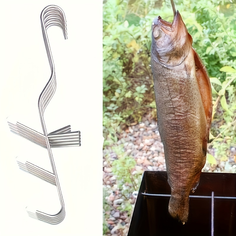 Fish Hooks for Smoking, Stainl - đánh giá và giá Outdoor Power Heater