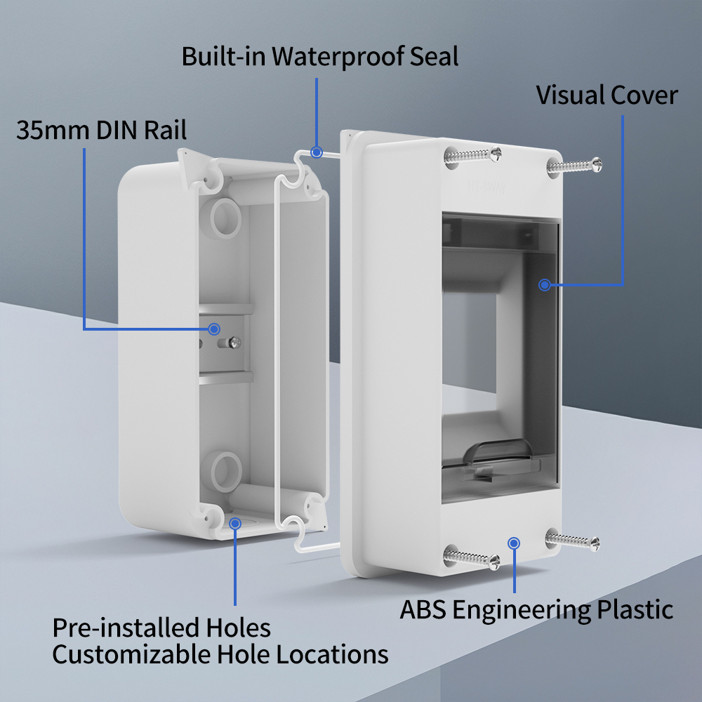 Distribution Box HT Series Jun - đánh giá và giá Outdoor Power Outlet Box