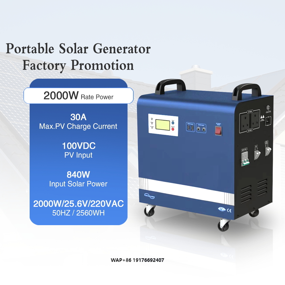 2kwPower Solar Generator 100Ah - đánh giá và giá Outdoor Uninterruptible Power Supply