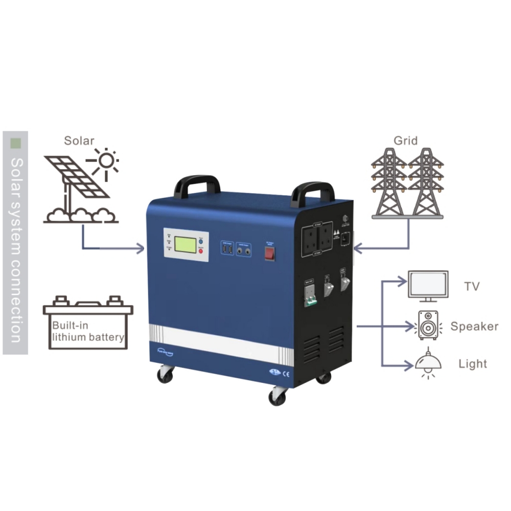 2kwPower Solar Generator 100Ah - đánh giá và giá Outdoor Uninterruptible Power Supply