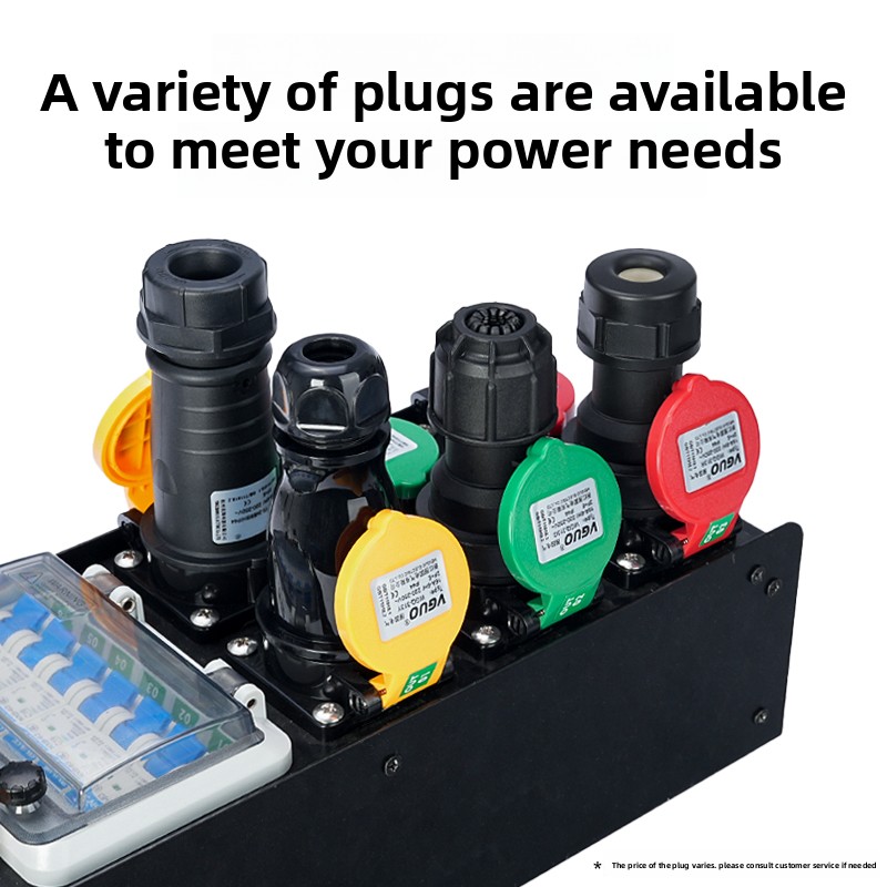12-In/6-Out Portable Power Dis - đánh giá và giá Outdoor Power Rack