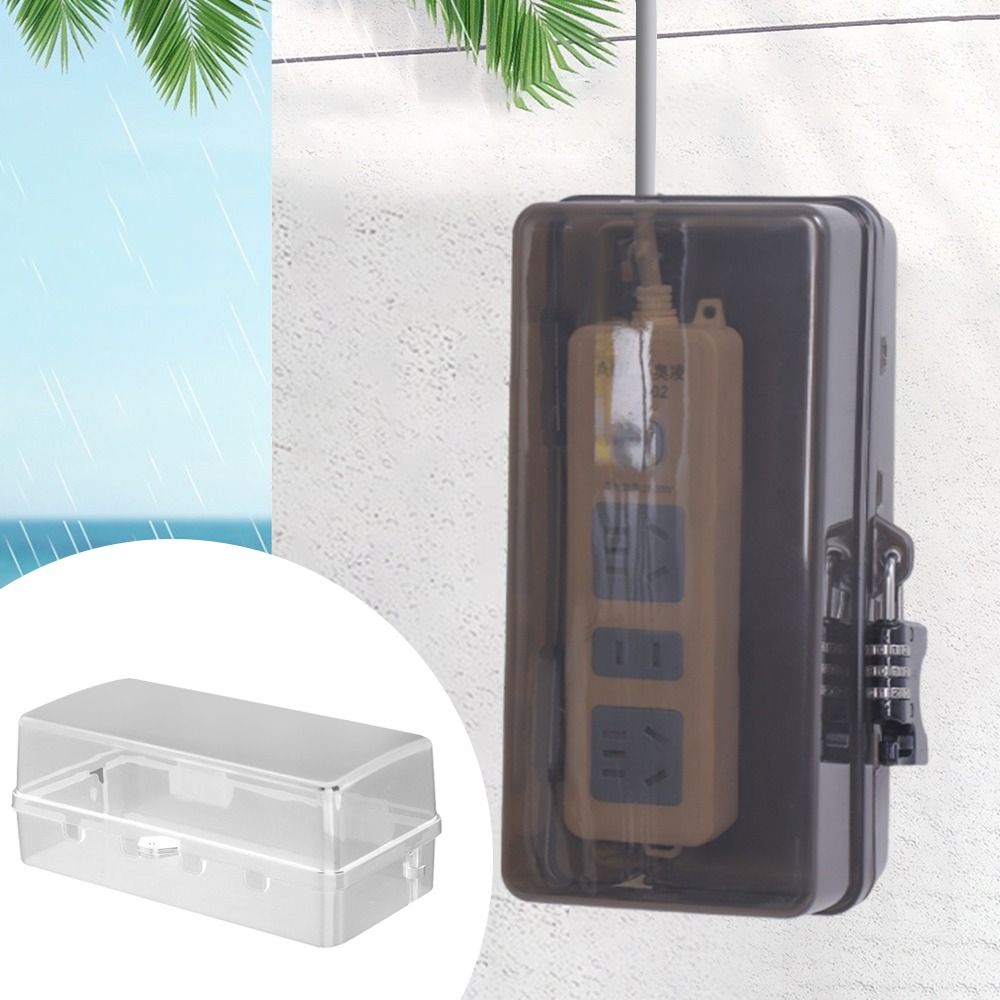 Portable Plastic Plug Box Anti - đánh giá và giá Outdoor Power Outlet Weatherproof