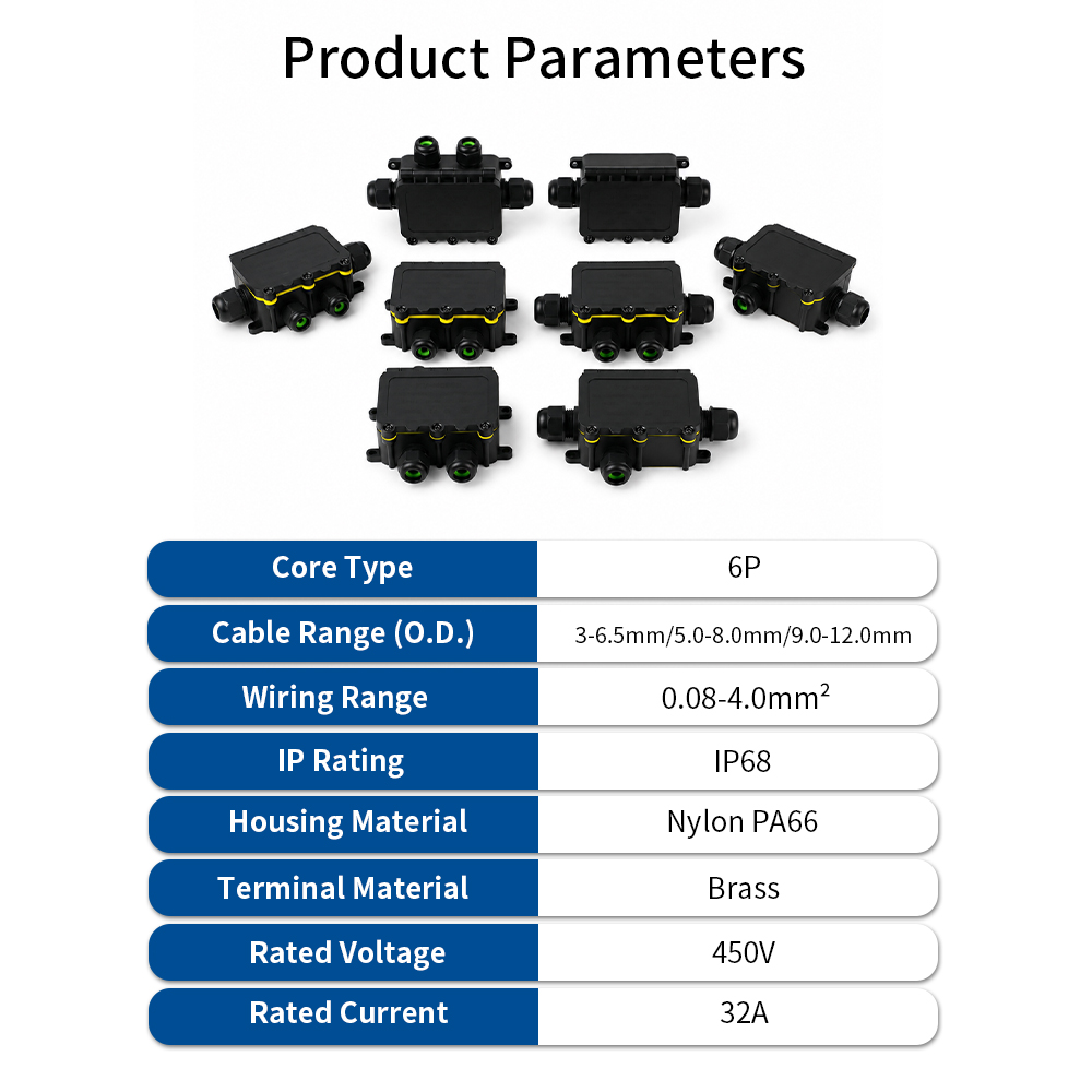 IP68 Waterproof Junction Box 2 - đánh giá và giá Outdoor Power Outlet Box