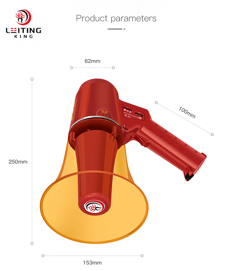 2026 CR-68 Red Megaphone 30W H - đánh giá và giá Outdoor Power Hours