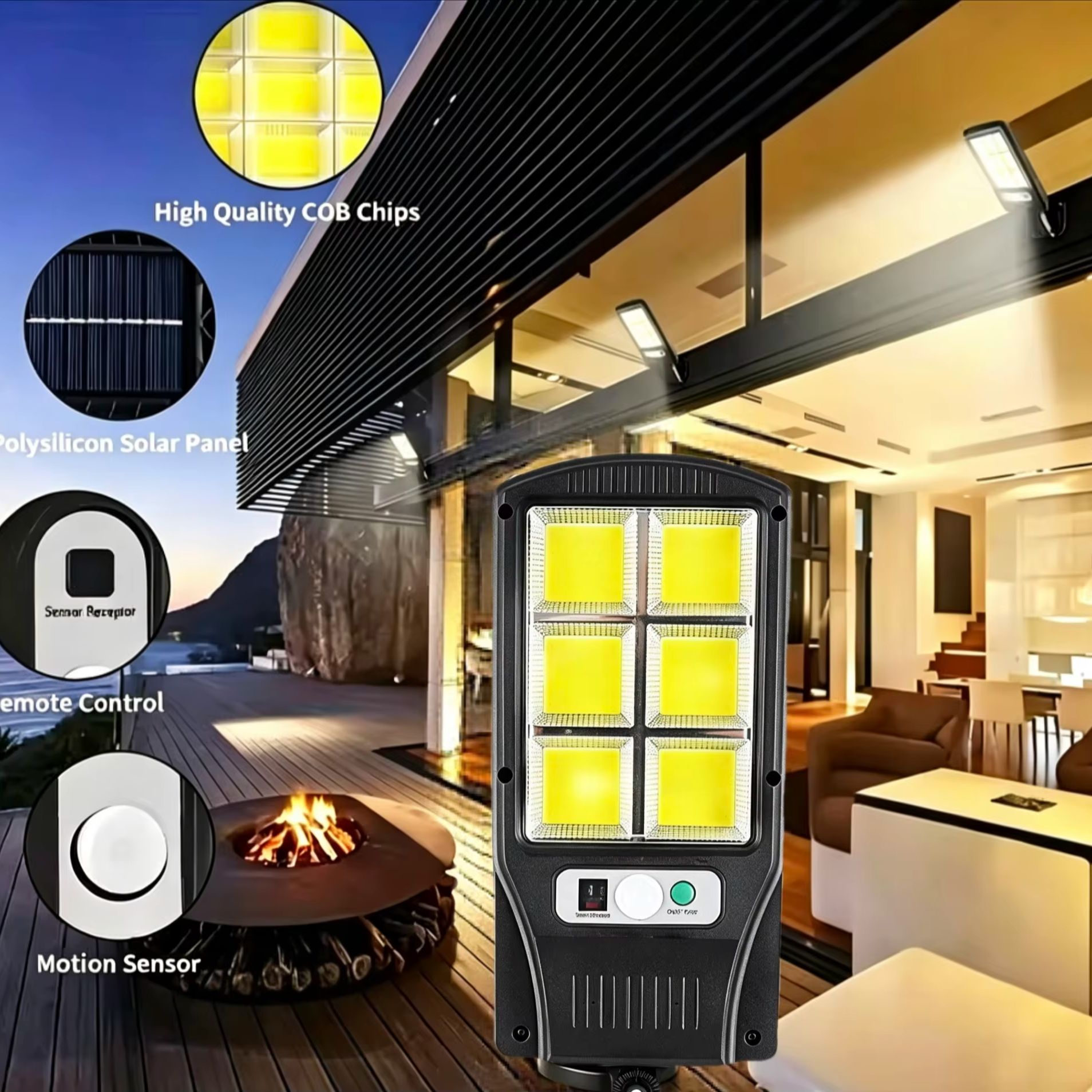Powerful Outdoor Solar Lights  - đánh giá và giá Outdoor Power Garage