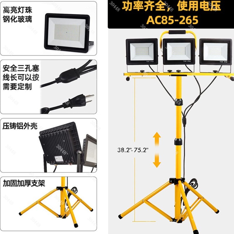 Led work light, portable flood - đánh giá và giá Outdoor Power Repair