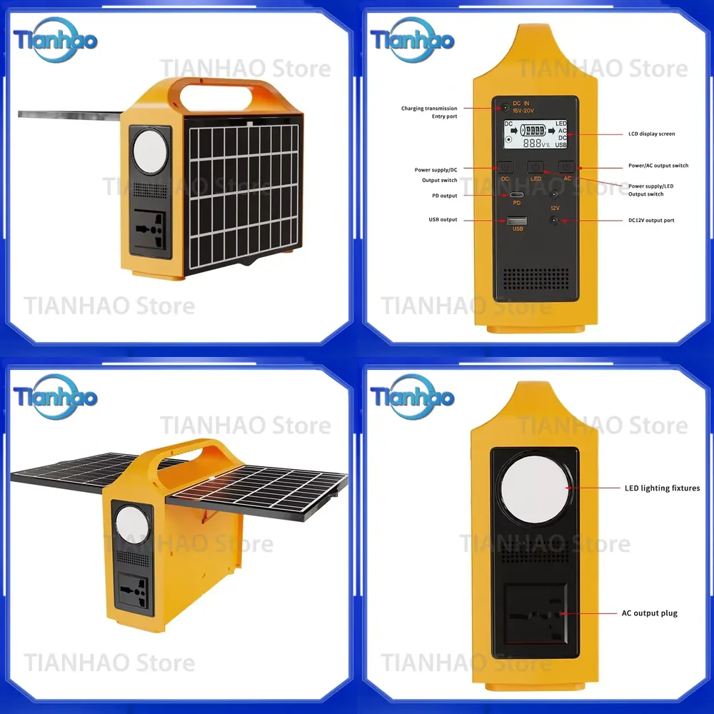 200W Multi-Function Solar Powe - đánh giá và giá Outdoor Uninterruptible Power Supply