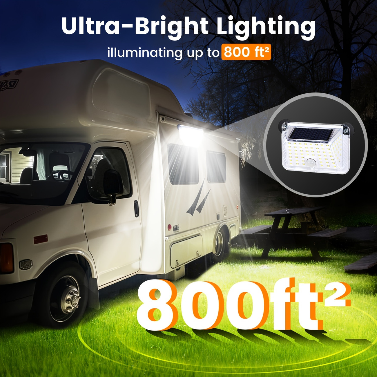 Magnetic Trailer Solar Lamp, w - đánh giá và giá Outdoor Power G Sensor